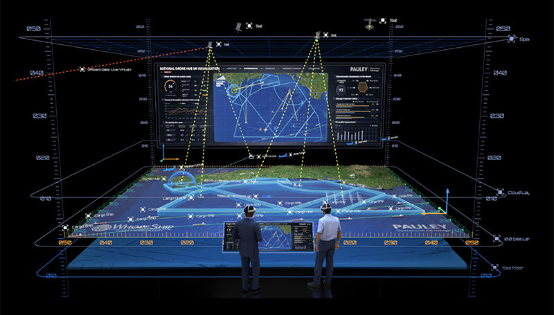Intelligent assistance workspace with AI-driven insights and contextual data overlays
